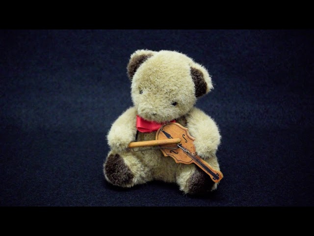 セキグチ 首振り オルゴール テディベア ぬいぐるみ ファンシー 昭和