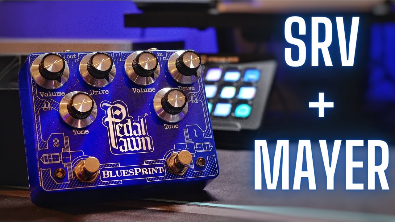 Pedal Pawn BluesPrint - Pure SRV Tone! SRV TubeScreamer AND John