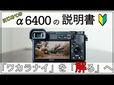 Instruction Manual] The first video to watch when buying a SONY