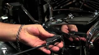 バッドダッド BadDad 992シフトリンケージ クローム/ブラックシフター