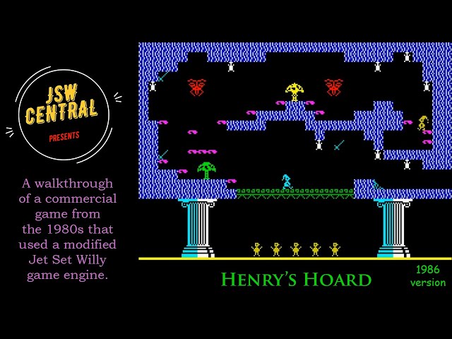 Henry's Hoard (1986 version) walkthrough | ZX Spectrum | JSWCL-062