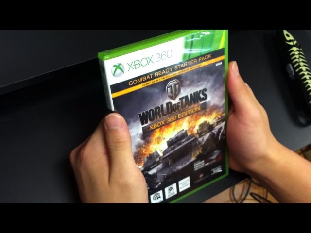 World of Tanks Xbox 360 Edition Unboxing !! - YouTube