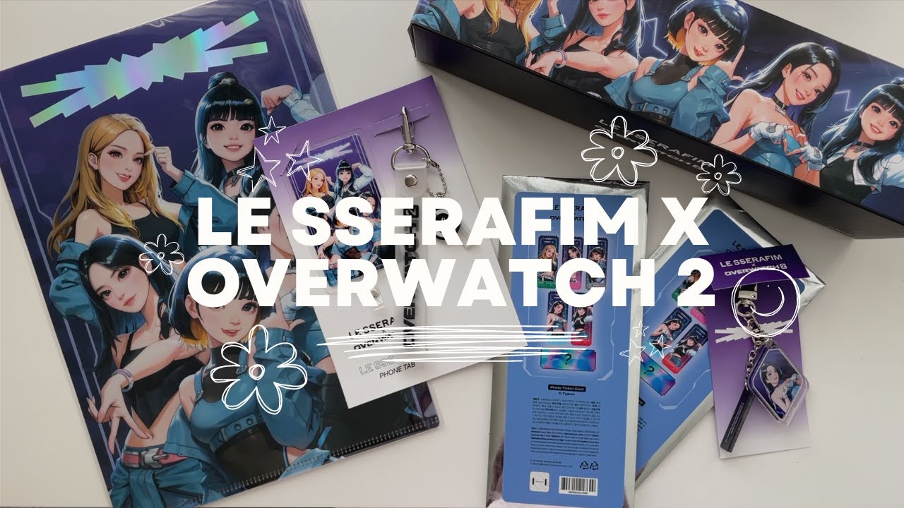 LE SSERAFIM X OVERWATCH 2 Perfect Night Merch - YouTube