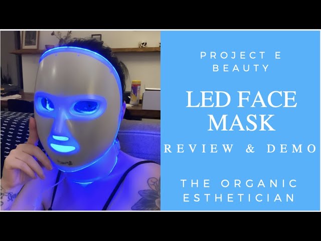 Anti-Aging LED Face & Neck Mask | Project E Photon Mask Demo