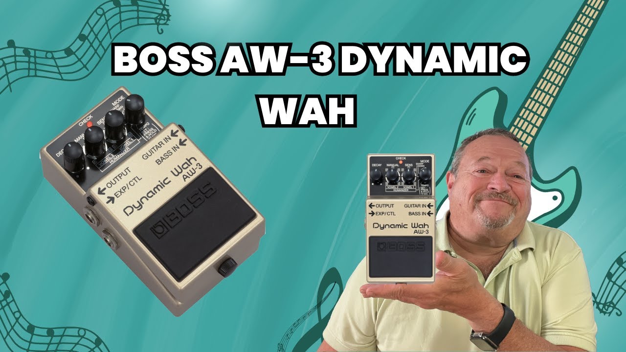 Demo Video] BOSS AW-3 Dynamic Wah [BOSS COMPACT PEDAL 100th
