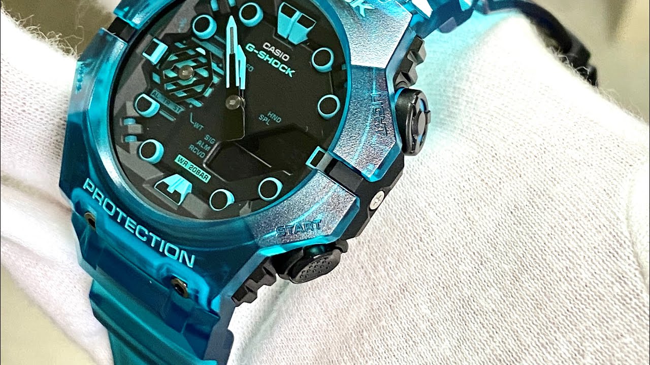 G【GA-B001G-2AJF】SHOCK - YouTube