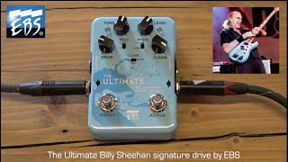 Demo: EBS Billy Sheehan Ultimate Signature Drive Pedal - Bass