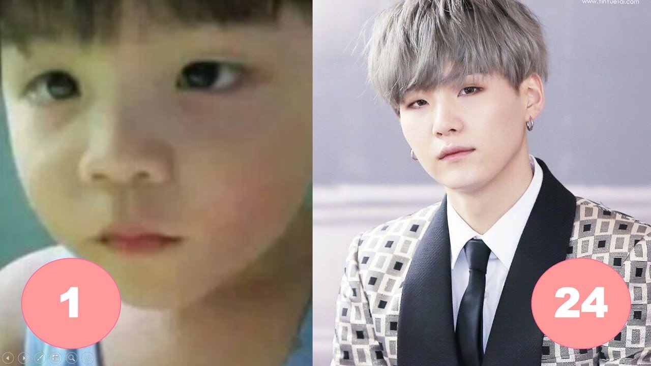 Suga BTS Childhood | From 1 To 24 Years Old - YouTube