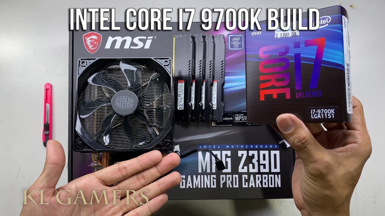 i7 9700k ROGSTRIX Z370-F GAMING MSIクーラ i7 9700k ROGSTRIX Z370-F