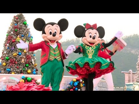 TwT)v【4K】香港DL / ミッキーと仲間たちのクリスマス・ボール