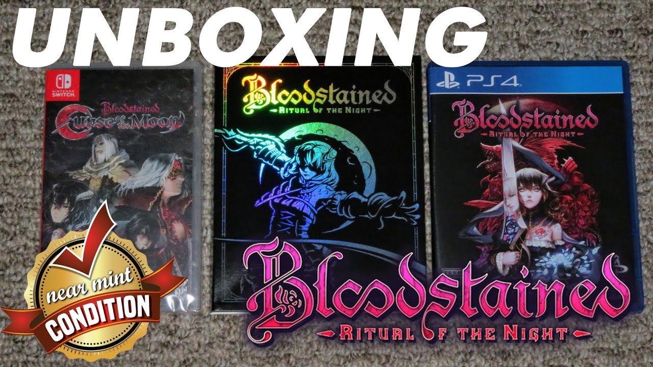 Bloodstained - Ritual of the Night Unboxing! - YouTube
