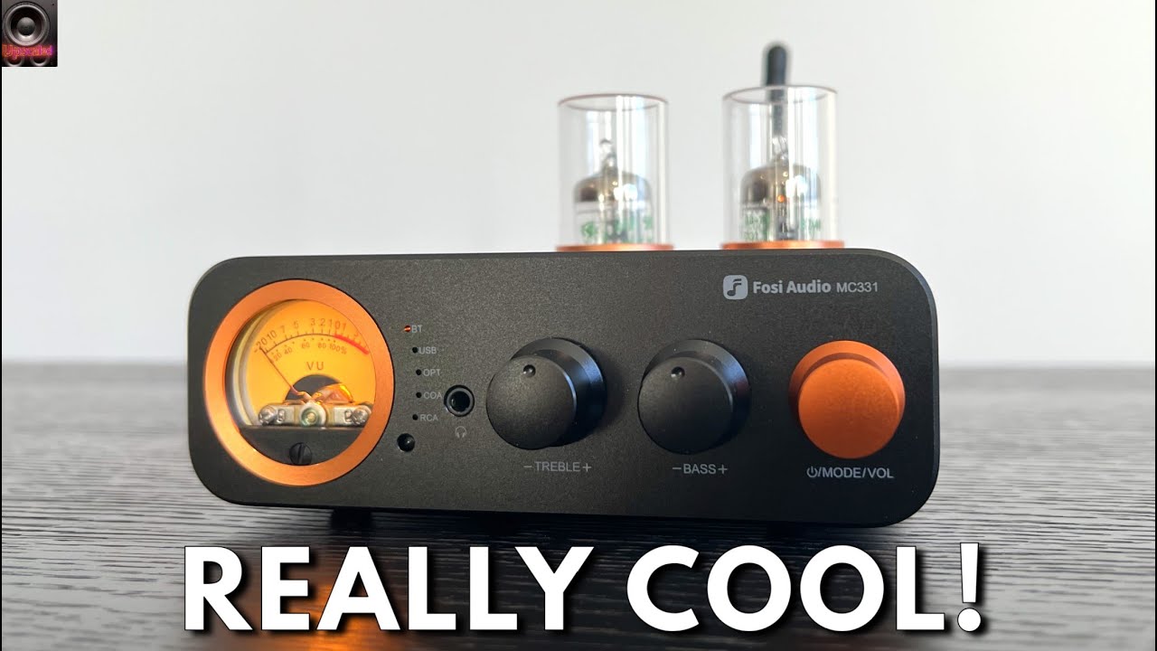 Fosi Audio MC331 Hybrid Amplifier Review | The VU meter is awesome