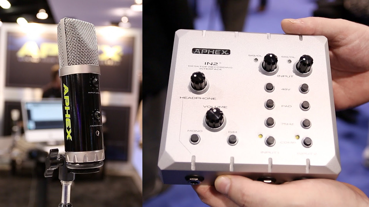 Aphex Microphone X USB Microphone - YouTube
