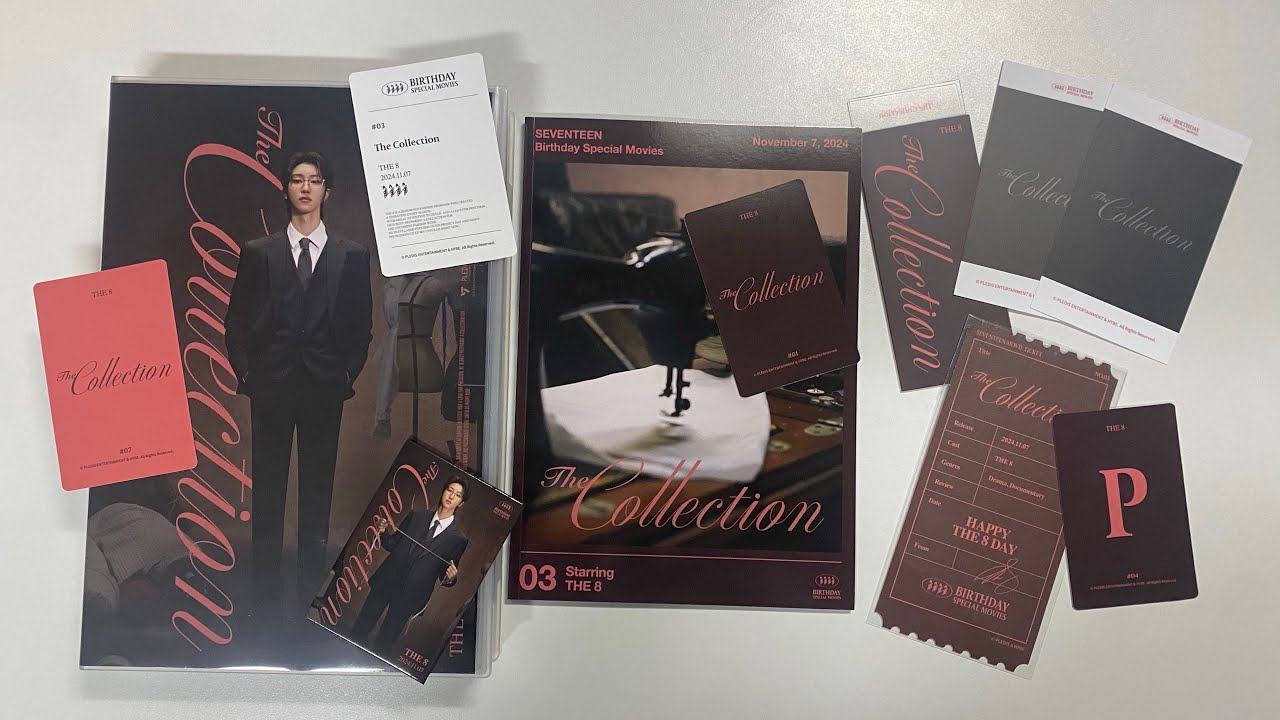 Movie Magic - Seventeen Minghao (The8) Birthday Box Ver4 Unboxing