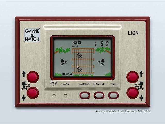 Game & Watch - Lion (c)1981 Nintendo [MAME emulation footage