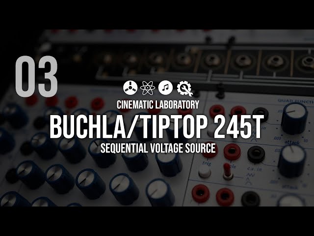 Buchla / TipTop 245T Sequential Voltage Source - YouTube