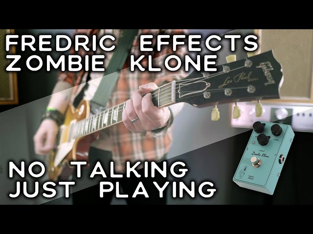 Fredric Effects Zombie Klone Overdrive Pedal (Klon Circuit) - No