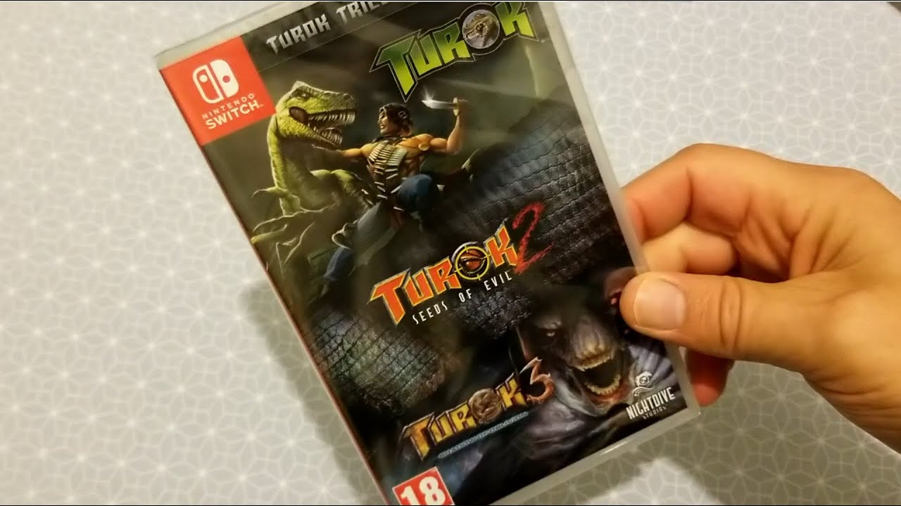 UNBOXING TUROK TRILOGY BUNDLE SWITCH - YouTube