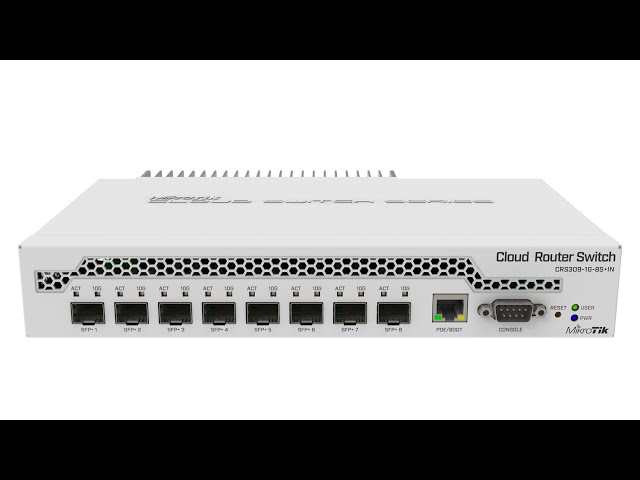 MikroTik CRS309-1G-8S+IN, QUICK UNBOXING & SPECIFICATIONS 4K - YouTube