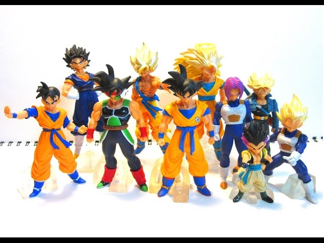 サイヤ人勢揃い！】ドラゴンボールZ HGシリーズ第10弾 サイヤ人