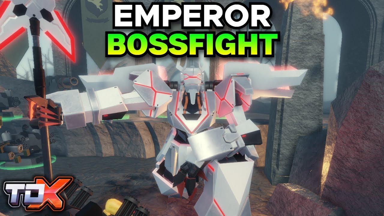 TDX Emperor Boss Fight (Wave 50) | Nightmare Mode - YouTube