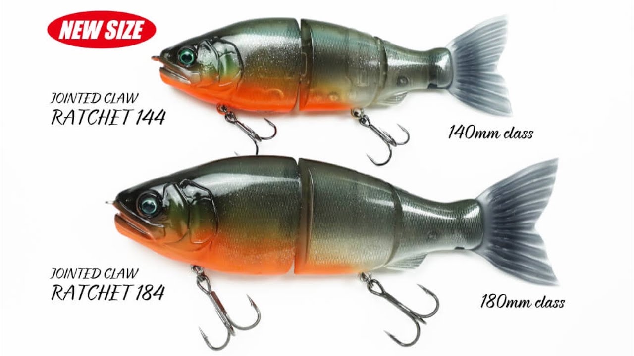 Bass Fishing] Introducing the Ratchet 144, a big bait that anyone