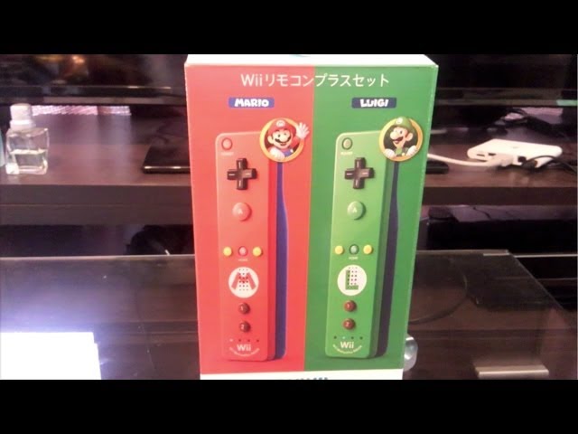 数量限定！Wiiリモコンプラスセット マリオ＆ルイージを開封！！ - YouTube