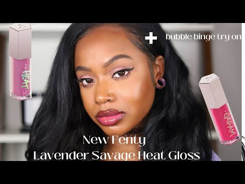 リップグロス Fenty Beauty Lavender Savage / Icy Ameth リップグロス