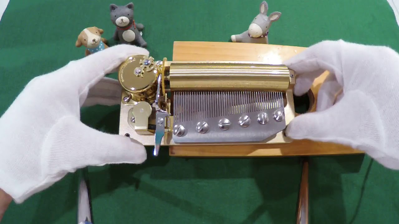 G線上のアリア/J S Bach【F05】 50弁オルゴール 生録音 日本電産