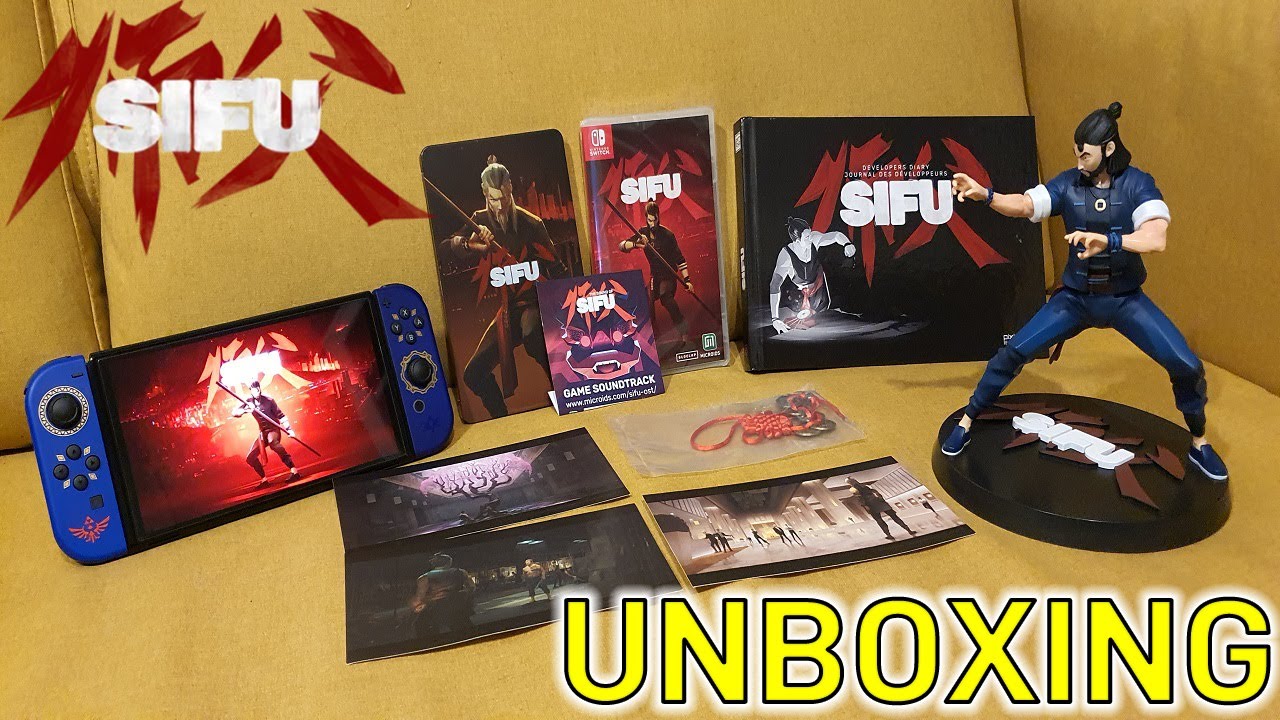 SIFU Redemption Edition Nintendo Switch UNBOXING - YouTube