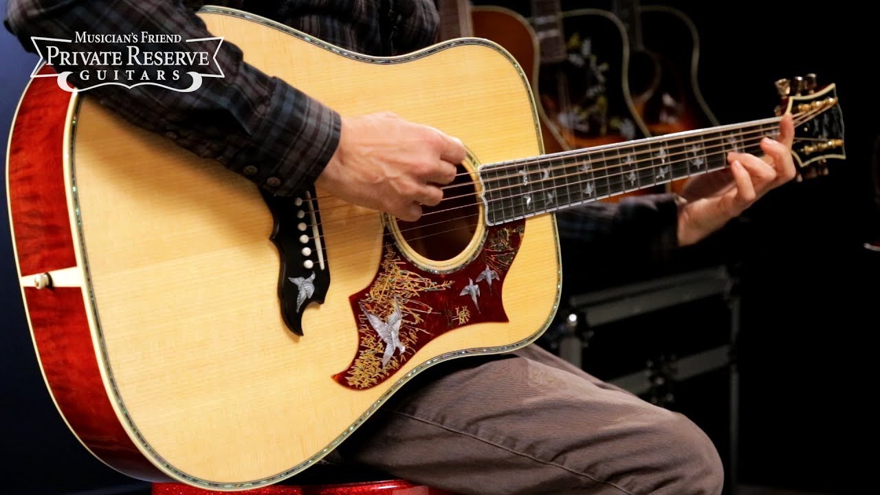 Gibson 2019 Doves in Flight Acoustic-Electric Guitar - YouTube