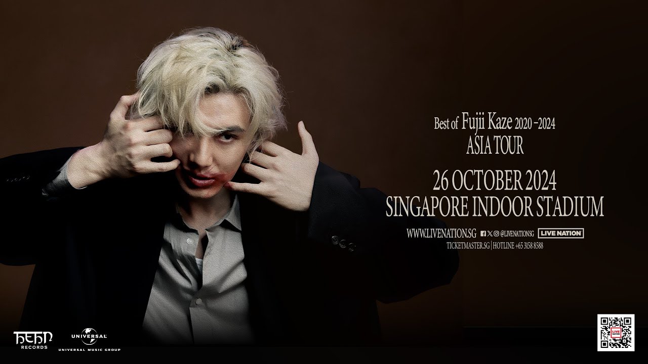 Best of Fujii Kaze 2020-2024 ASIA TOUR in Singapore - YouTube