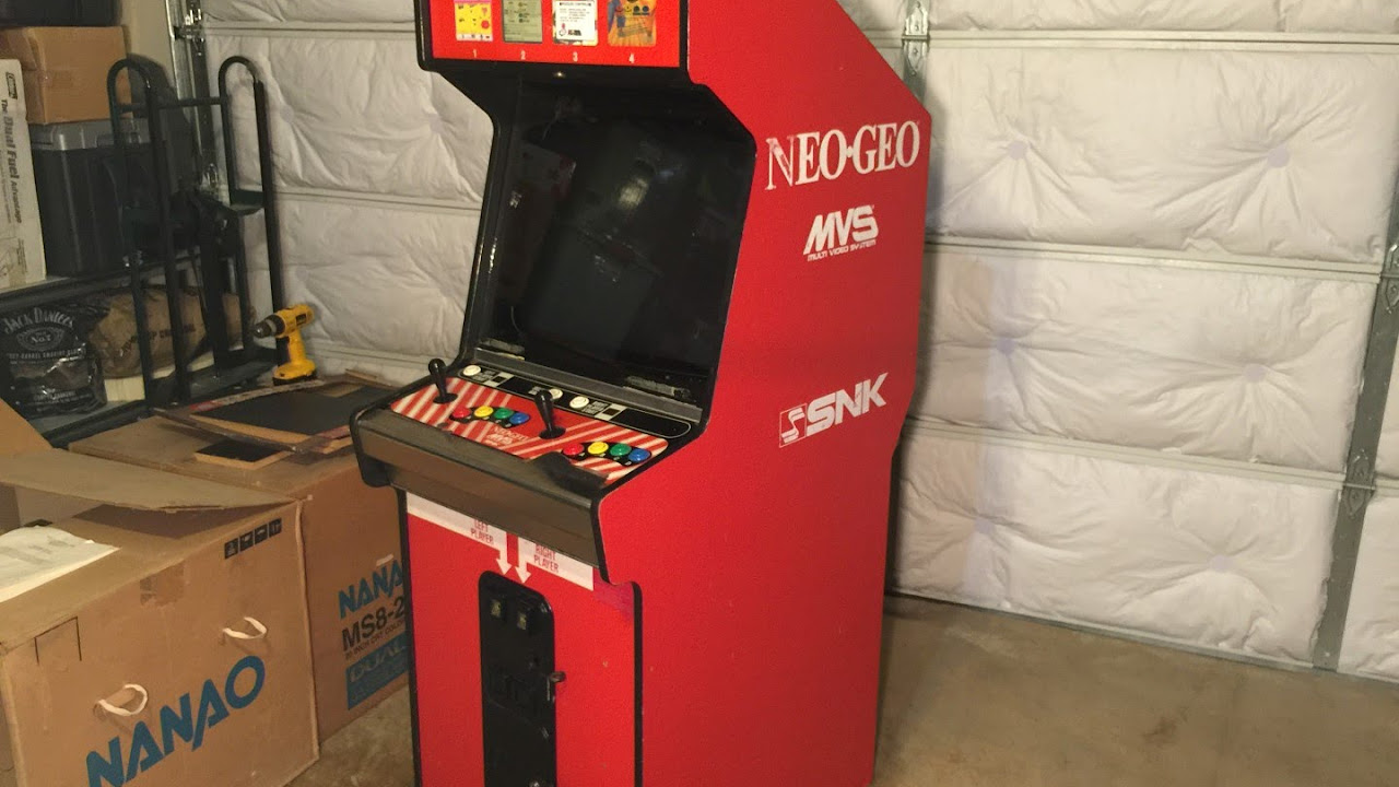 NEO-GEO 4 Slot MVS - Craigslist Pickup & Bonus SCORE! The Arcade
