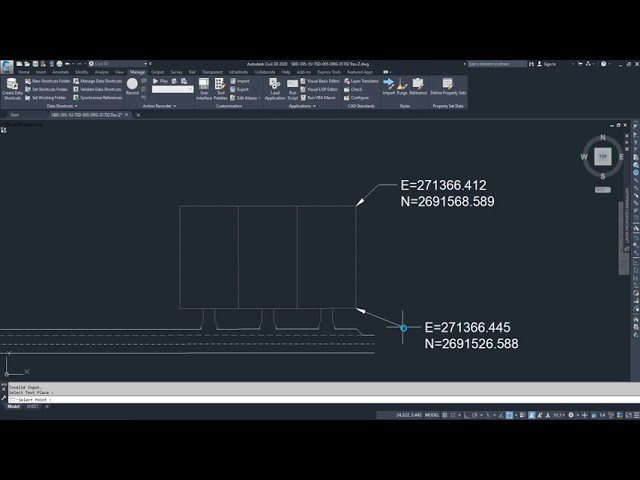 XY Multiple LISP for coordinates annotation in AutoCAD - YouTube