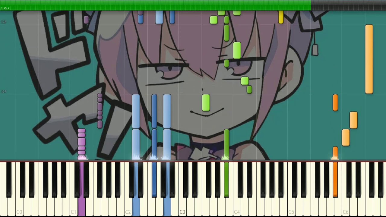 MIDIピアノ】ダダダダ天使/ナナヲアカリ 採譜してみた - YouTube