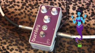 Bogner BURNLEY high gain overdrive demo ( Pedal Genie Rental