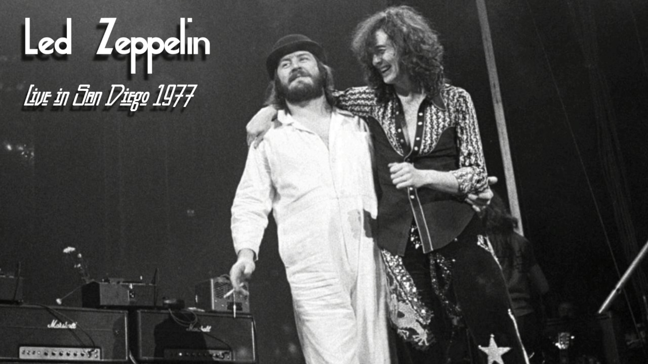 Led Zeppelin: Live in San Diego 1977 [40 YEAR ANNIVERSARY] - YouTube