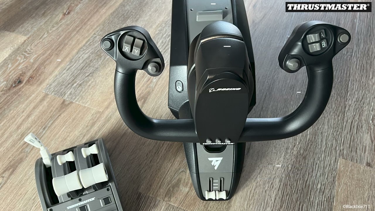 Thrustmaster TCA Yoke Pack Boeing Edition Review - YouTube