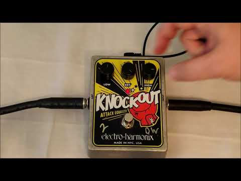 Electro Harmonix Knockout Effects Pedal - YouTube