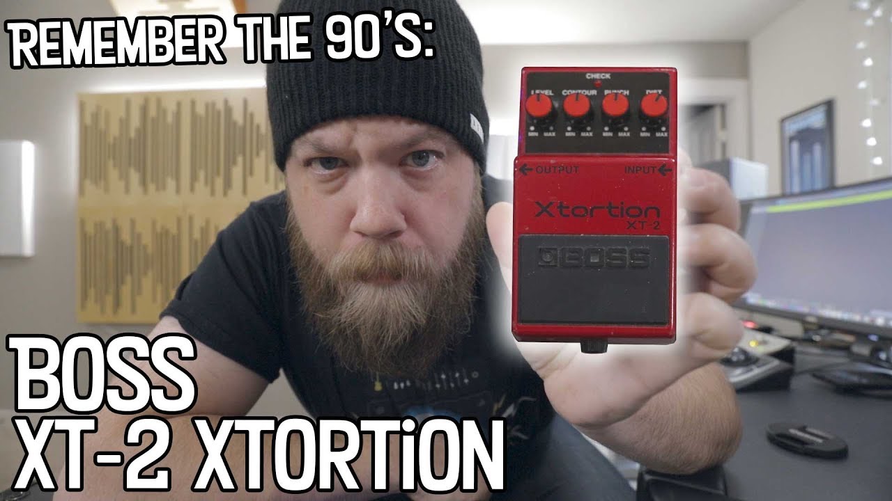 試奏動画】BOSS XT-2 Xtortion 【BOSS COMPACT PEDAL 100th