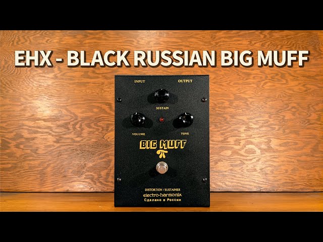 Electro-Harmonix - Black Russian Big Muff - YouTube