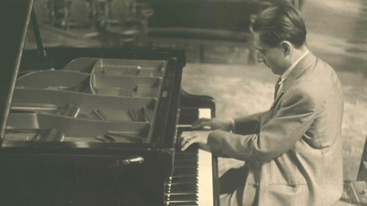 Dinu Lipatti plays Mozart Sonata in A Minor, K310, at his last