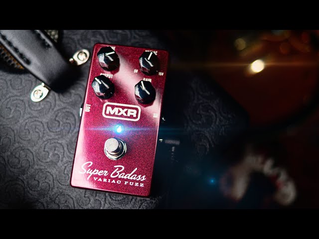 A HUGE fuzz!! Mxr Super Badass Variac Fuzz - YouTube