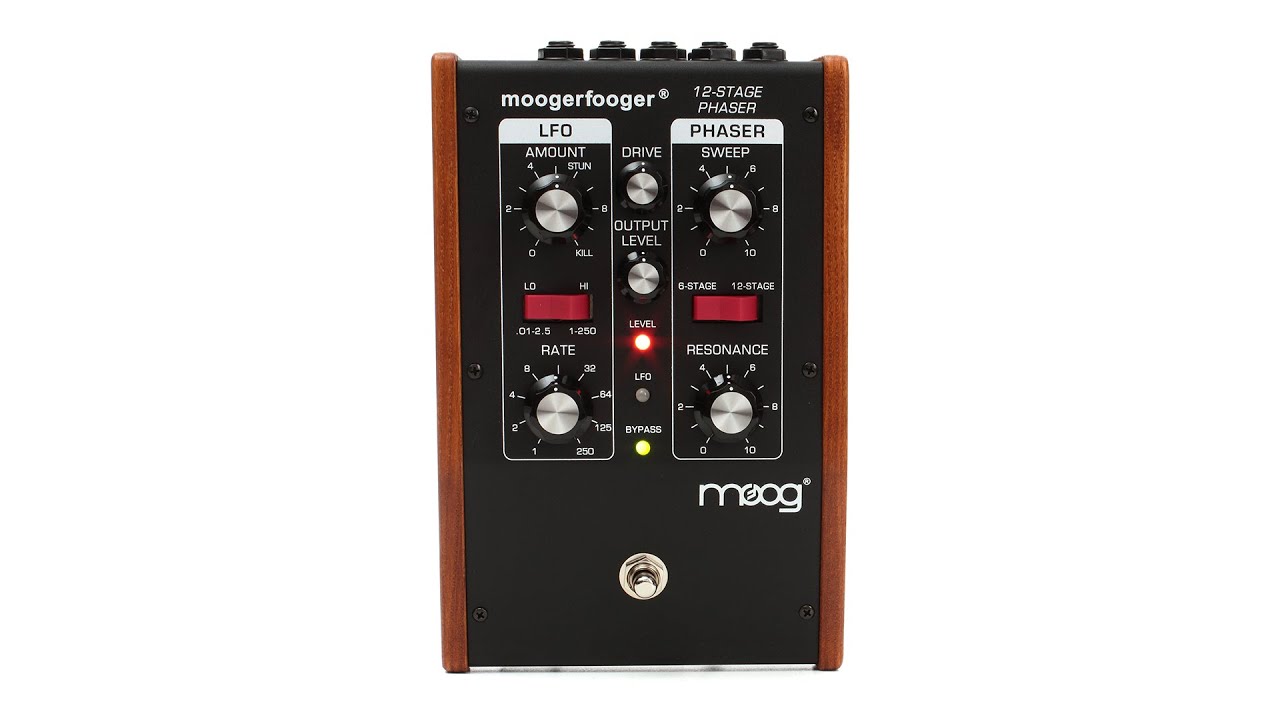 Moog MF-103 moogerfooger Phaser - 2つのモジュラー機能を搭載した
