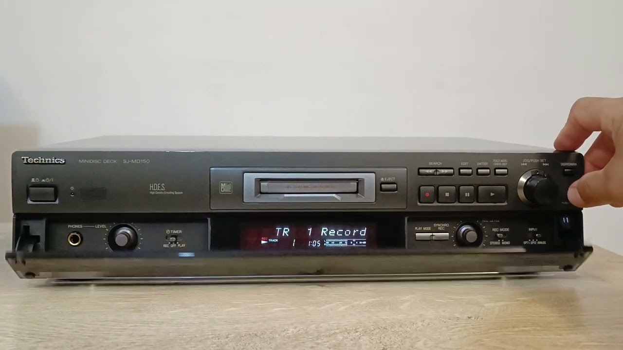 Technics SJ-MD150 - YouTube