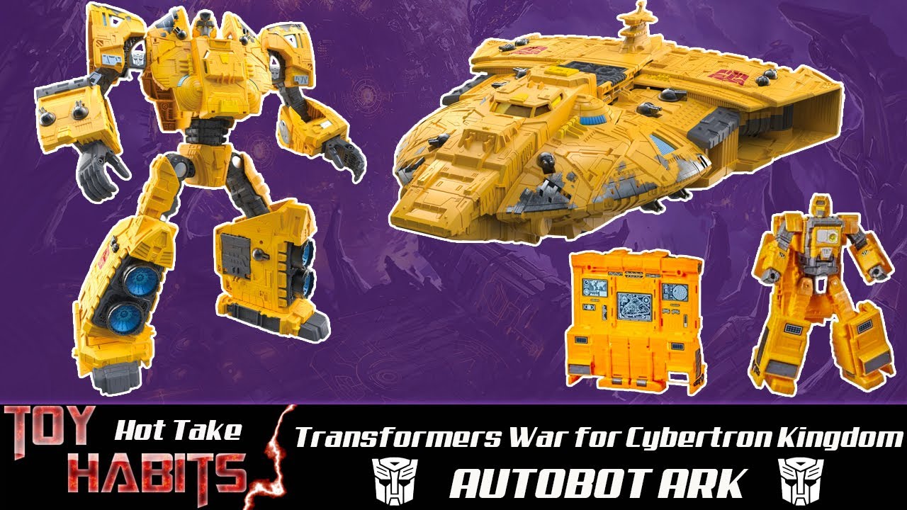 Autobot Ark Transformers WFC Kingdom + Teletran-1 + Mainframe