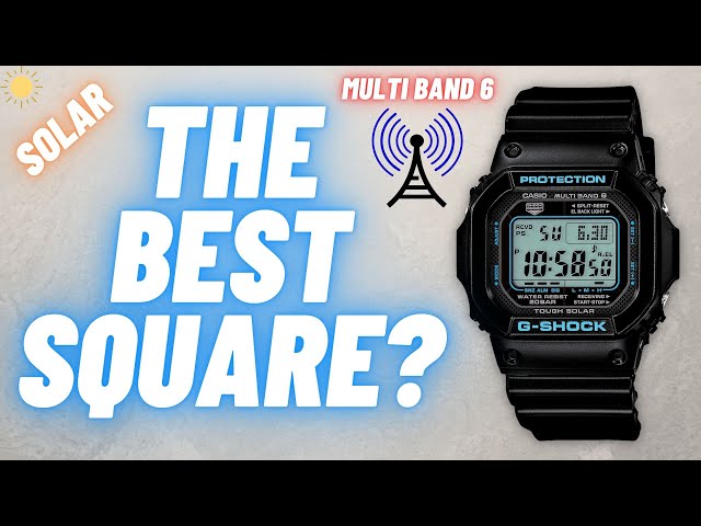 My FAVORITE G-Shock Watch (GW-M5610BA-1JF) // Solar + Multi Band 6