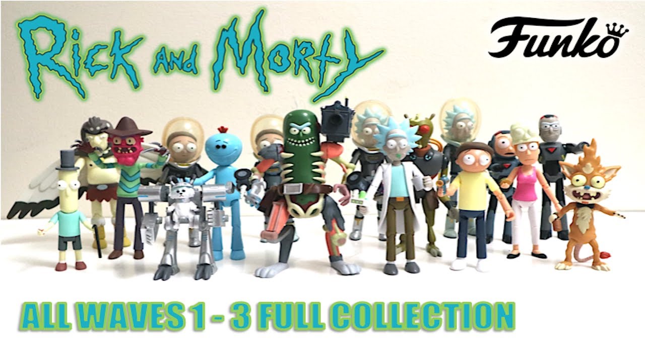 Funko RICK And MORTY Figures Review | Unboxing ALL WAVES 1 - 3 +