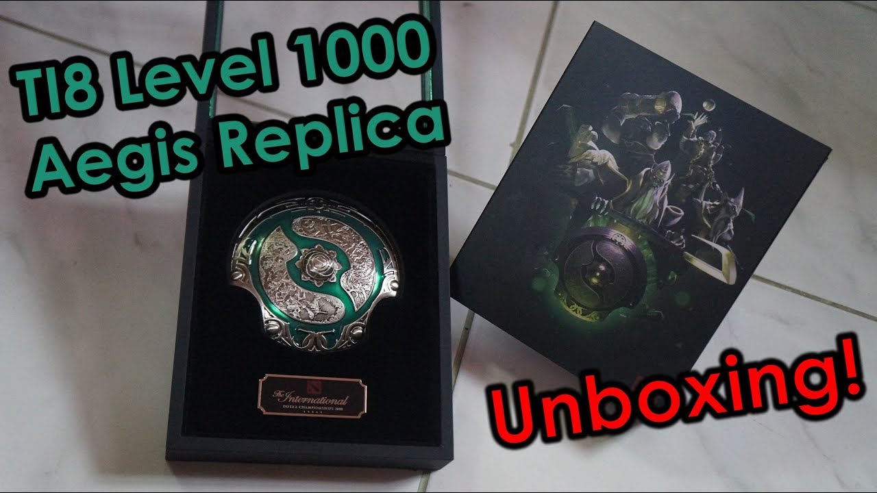 The International 2018 Collectors Aegis Unboxing - Dota 2 - YouTube