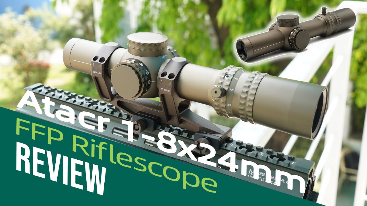 NF ATACR 1-8X24mm FFP LPVO Riflescope Mil Spec Ver. Replica FDE